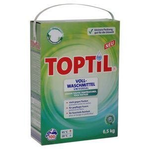 Toptil Vollwaschmittel XXl 6.5kg 100 стирок для белых вещей